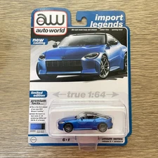 Auto World 2023 Nissan Z Blue Release 3 Ver. A Import Legends 1:64 Diecast