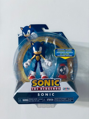 #ad Sonic the Hedgehog Sonic amp; Invincible Item Box 4 Inch Figure by Jakks Pacific $12.99