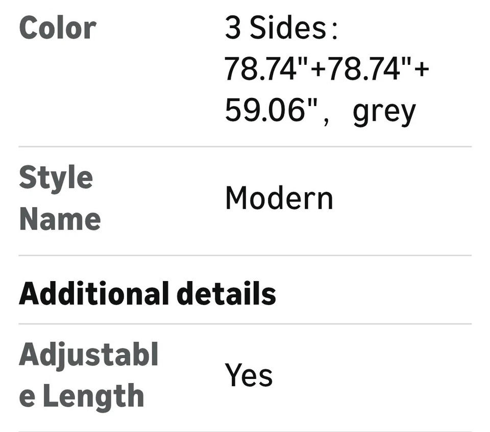 Riel de protección de cama para niños pequeños, protector de riel de cama de seguridad de 3 lados para cama de matrimonio Foto 3 de 4