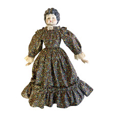 17" Vintage China Head Arms and Feet Doll Marked No. 5