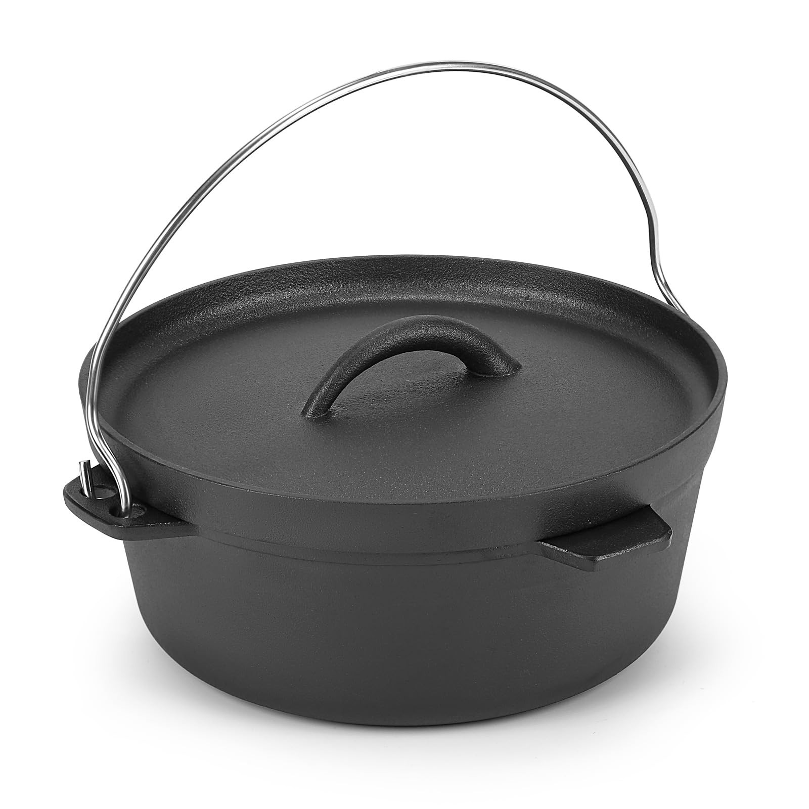 Northriver Cast Iron Dutch Oven Pot 1.5 Quart