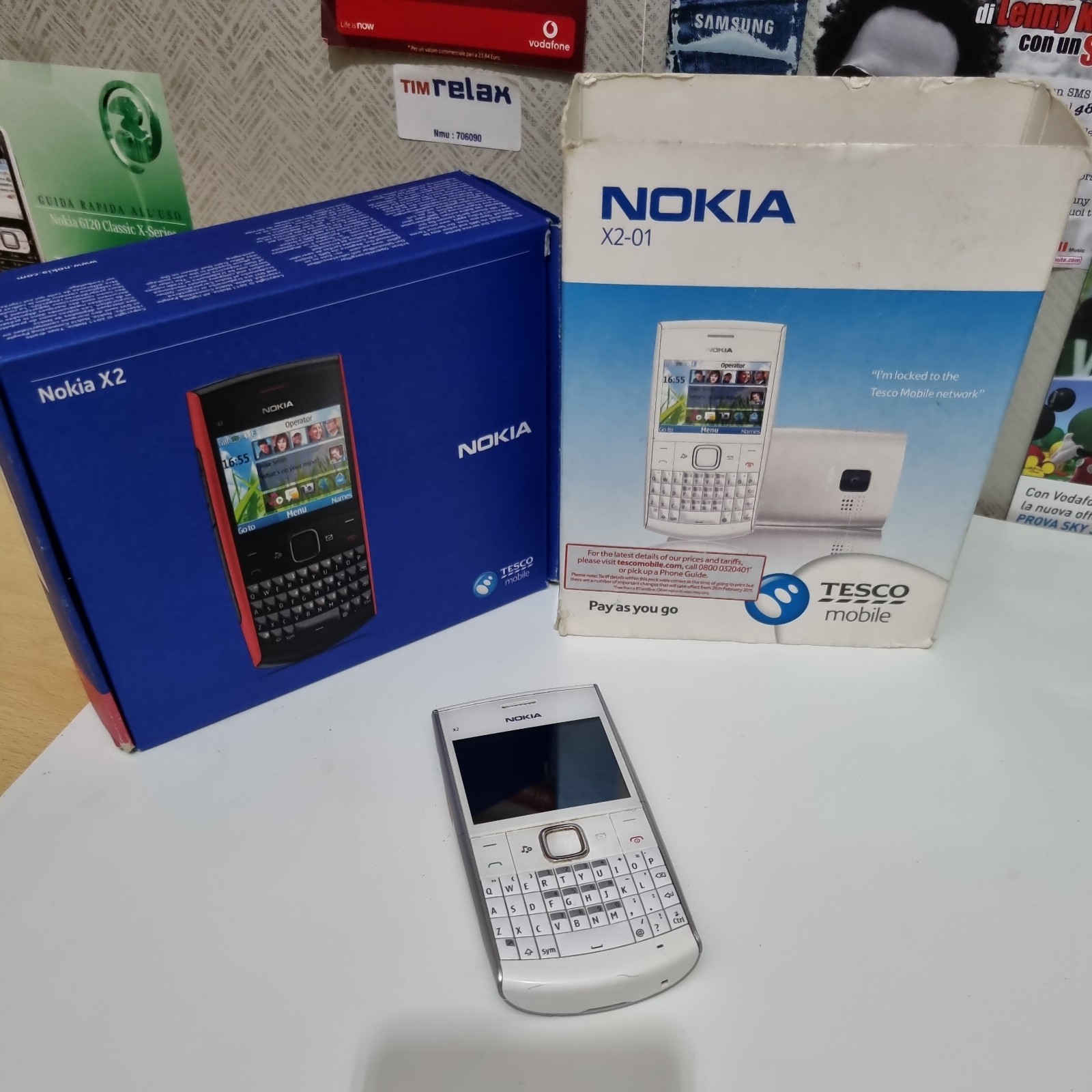 Nokia X2-01 full box 5hr Lifetimer