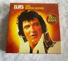 Elvis Presley 5 CD Box  100 Super Rocks  Aust...