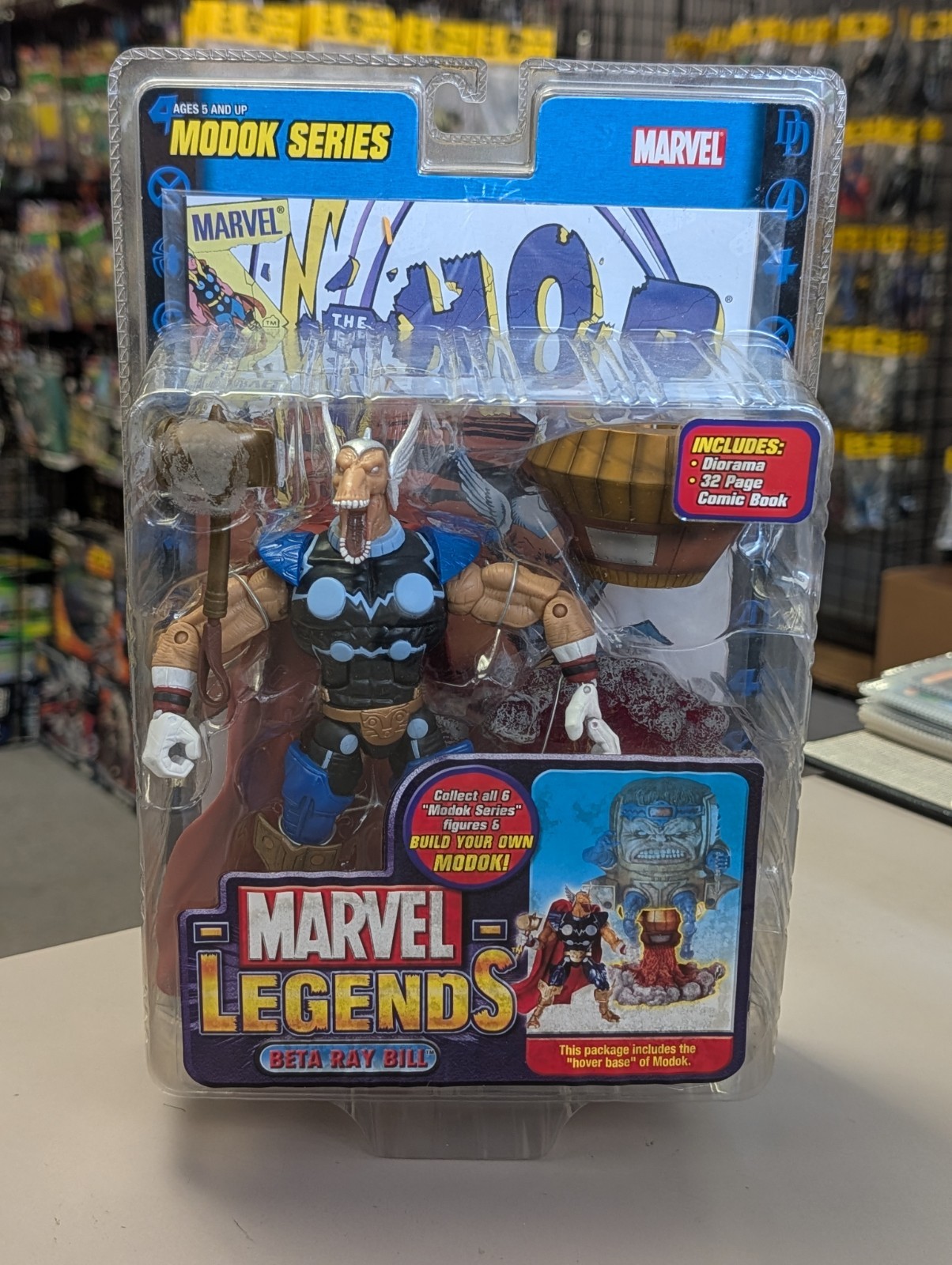 Marvel Legends Beta Ray Bill Modok BAF Series Toy Biz 2006 Brand New