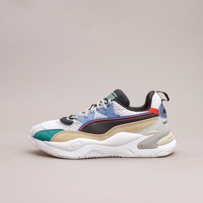 Puma x The Hundreds RS-2K HF White Asparagus Black Limited Shoes Men 373724-01