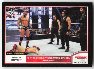 2014 Topps WWE Road to Wrestlemania Randy Orton #36