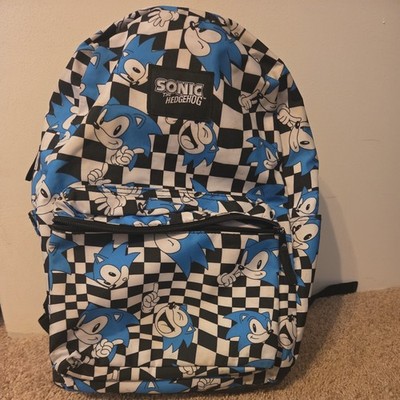 SEGA Sonic The Hedgehog 17  Large Laptop Backpack