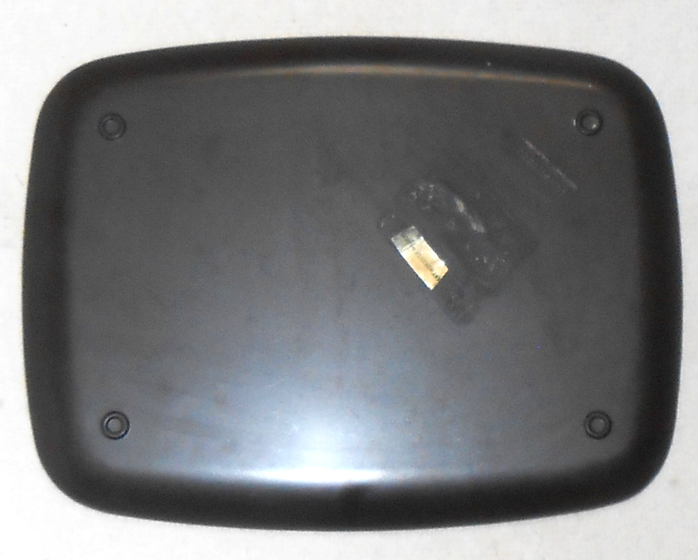 COUROC BLACK TRAY WITH JUGS AND "NORTON CO. WORCESTOR MA" PRINTED ON JUGS