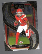 Xavier Worthy Panini Select and Mosaic 6 (cards (RC)
