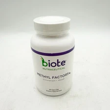 Nutraceuticals - Methyl Factors+ - Circulation + Mood 90 Caps Exp 4/26