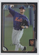 2015 Bowman Draft Chrome Asia Exclusive Black Refractor Chase Ingram #40 fm0