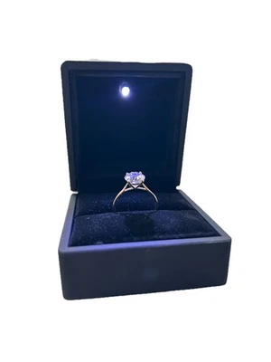 Eleganter 14K Gold Verlobungsring 2,03ct Labordiamant mit Zertifikat - Bild 1 von 4
