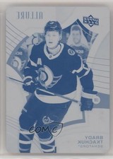 2021-22 Upper Deck Allure Printing Plate Cyan 1/1 Brady Tkachuk #19 0mj2