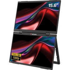VERBATIM DOPPIO MONITOR PORTATILE 15,6'' FULL HD 1080P ESSENTIALS