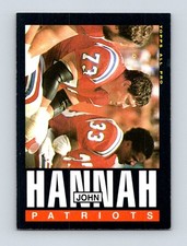 1985 Topps #326 John Hannah New England Patriots