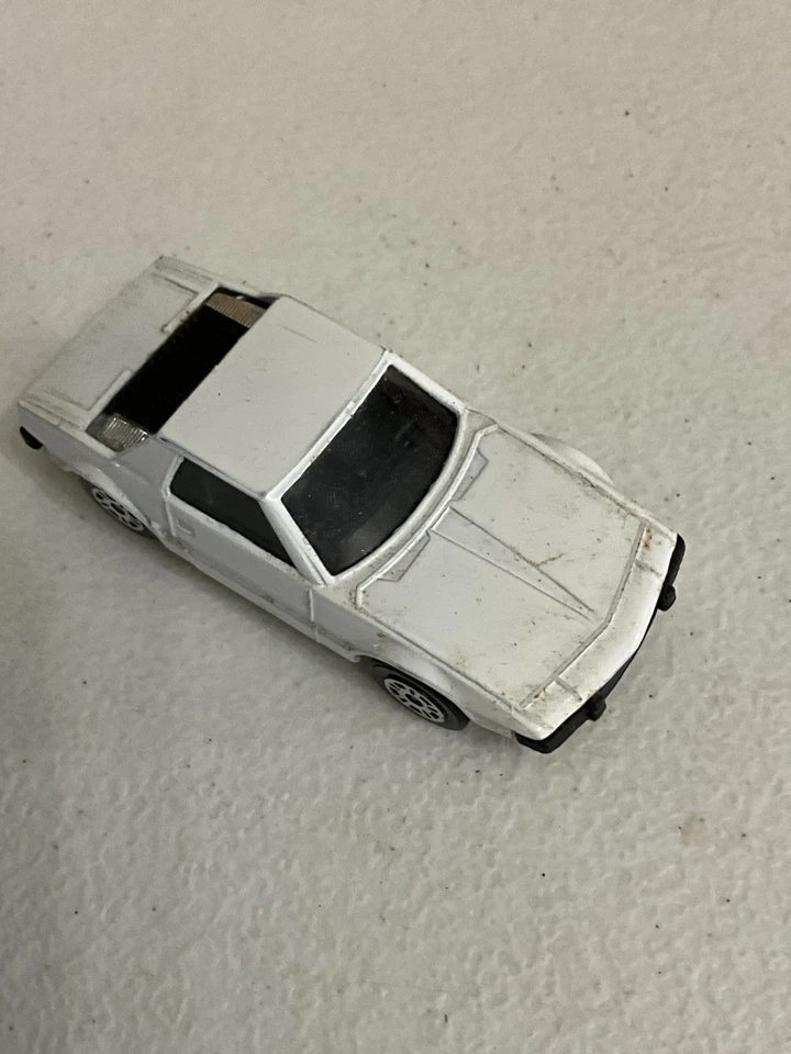 Винтажный Corgi Juniors размер Fiat X1/9 белый сделано в Великобритании литой - Изображение 2 из 4