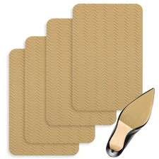 4 PCS Shoe Sole Protector, 4 x 6 Inch Non Slip Shoe Pads, Shoes Bottom Protector