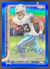 2025 Topps Chrome Javonte Williams Blue Refractor (RAW)