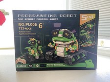 Remote Control Robot Building Kit Bluetooth app control 5 in 1