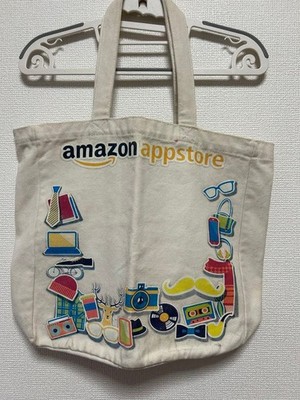 Amazon Appstore canvas bag tote bag #617240