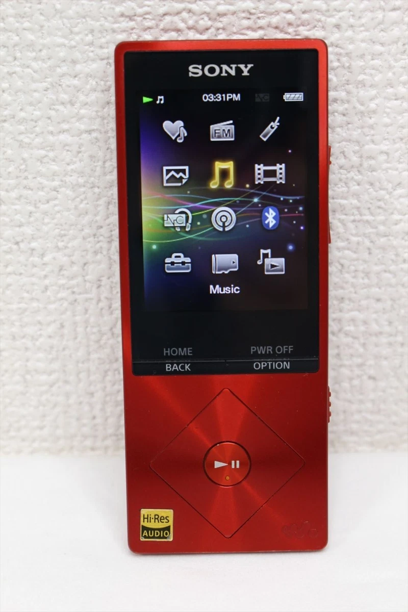 Sony NW-A25 Cinnabar Red Mickey Mouse Edition High Res Multi-Language #664