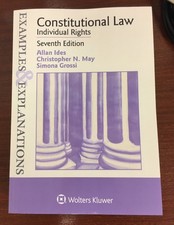 Constitutional Law (Examples & Explanations)
