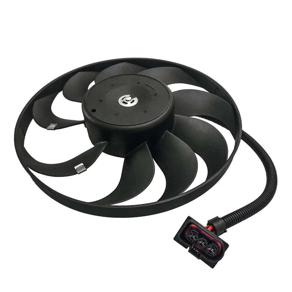 A/C Condenser Cooling Fan Assembly For Audi TT 2000-2002 Audi TT Quattro 2000-06 - Image 4 of 4