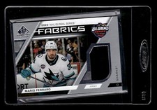 2023-24 SP Game Used #GS-12 Mario Ferraro 2022 Global Series Fabrics