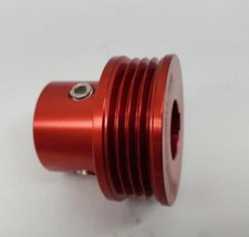 4 groove Poly-V Belt Sheave J Pulley 15mm Bore 5 mm key Industrial Servo Motor