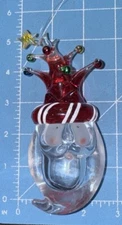 Merck Family?Old World Christmas Santa Face With Christmas Tree On Head Ornament