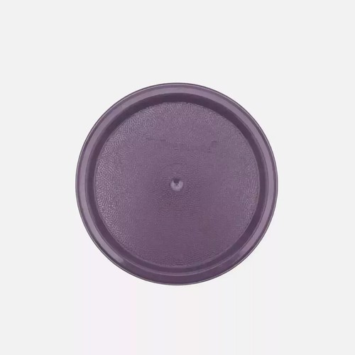 Tupperware Modular Mates Round Replacement Top Lid Seal #1607 Purple Set of 5 - Picture 4 of 7
