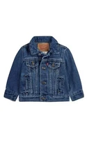 Levi’s Denim Baby Trucker Jacket-Medium Wash 6M Infant Jean New With Tags