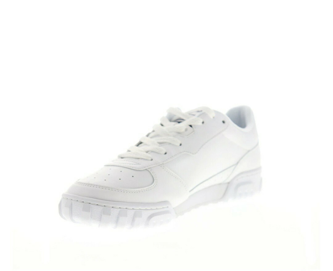 ELLESSE TANKER LO 6-13670 MENS WHITE LEATHER LOW TOP LIFESTYLE SNEAKERS … ELLESSE TANKER LO 6-13670 MENS WHITE LEATHER LOW TOP  main image 2