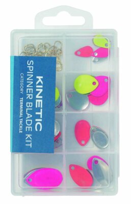 Kinetic Spinner Blade Kit Spinner-Blätter-Set 80-teilig Lockblatt Buttsysteme