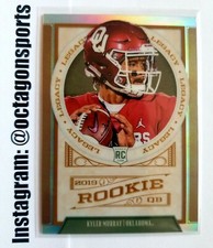 2019 PANINI LEGACY GOLD PRIZM KYLER MURRAY RC! 1/35! 1/1! JERSEY NUMBER!