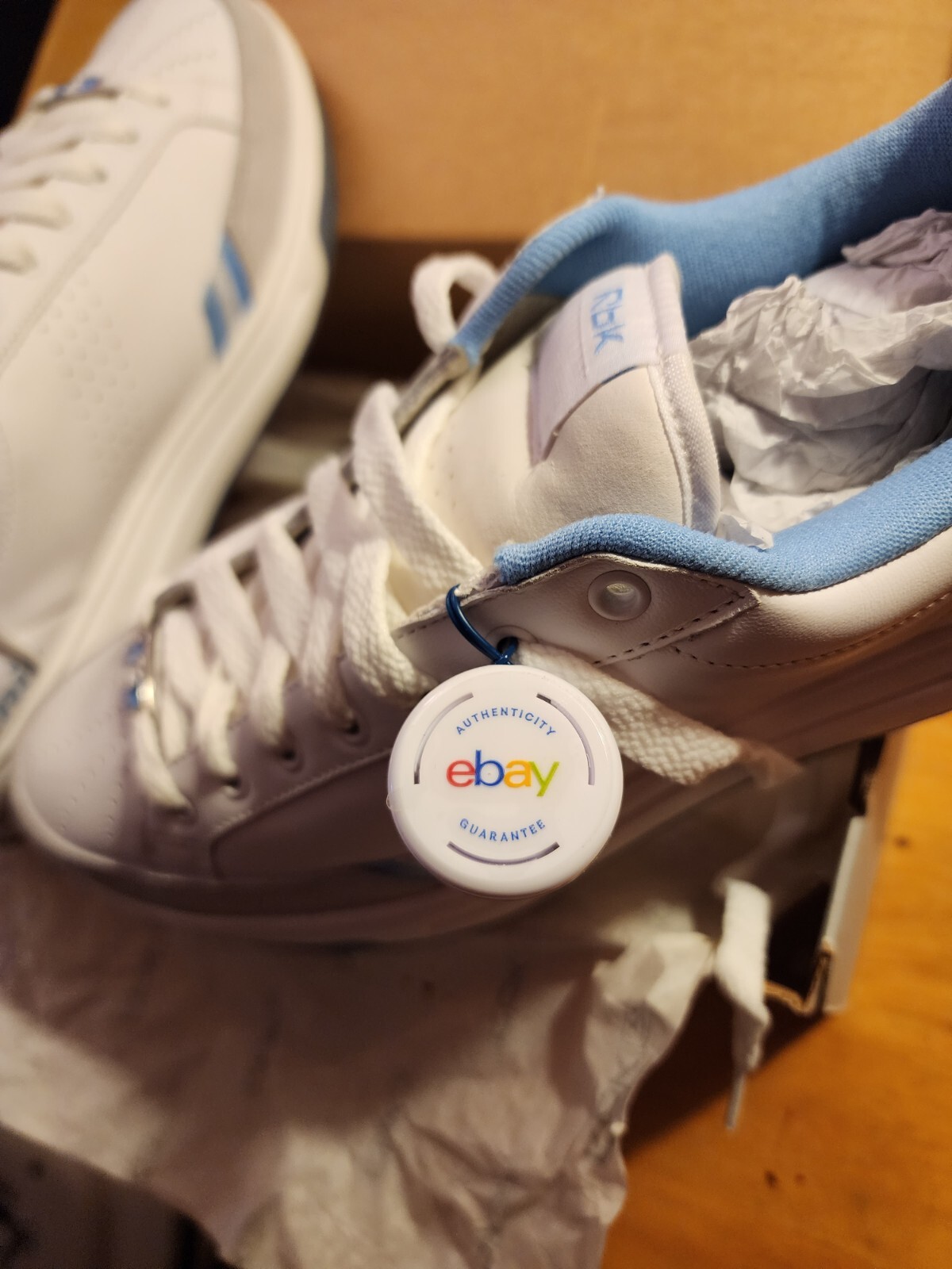 G-Unit Reebok G6 Baby Blue Ice 2002 Original 50 Cent Sneakers