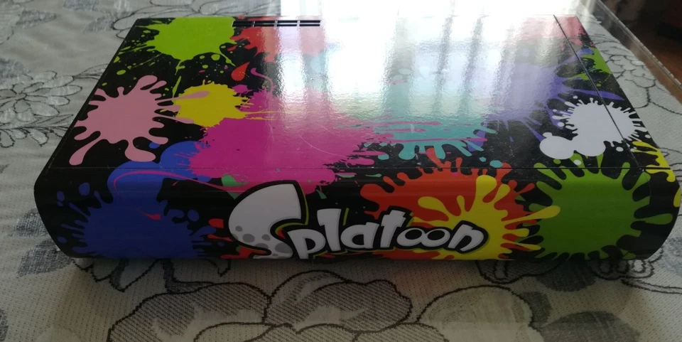 Skin for Nintendo Wii U Console Controller Splatoon Ed Vinyl Decal Sticker. - Image 4 of 4