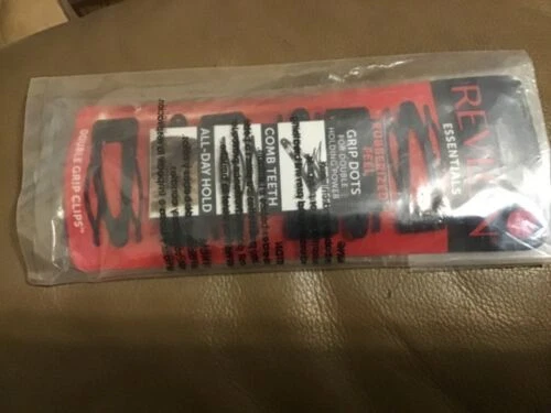 Clips para el pelo de pelo negro Revlon Accesorios