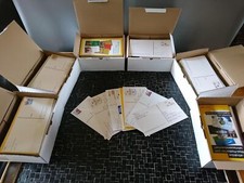 Bund Sonder-Ganzsachenkarten ** + gest. 1200 Stk. Maxikarten (#)