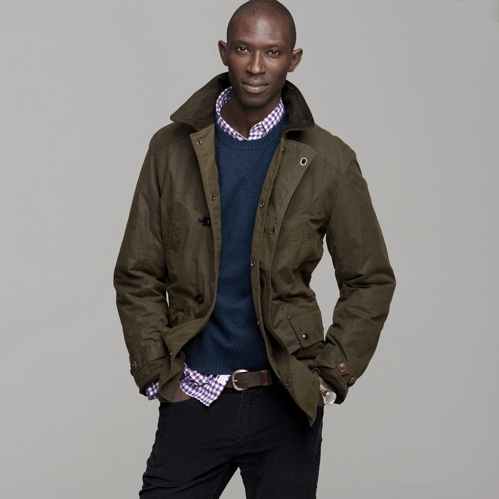 Military wax hotsell jacket