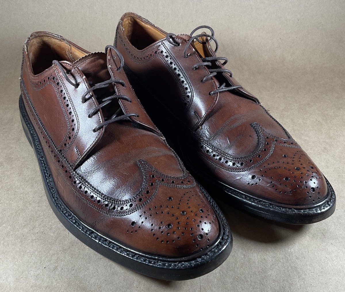 NOS with BOX Florsheim Varsity Florsheim Varsity☆フローシャイム