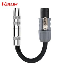 Kirlin 6-Inch 1/4" Female to K4CF Neutrik SpeakOn Audio Speaker Adapter SBC-165