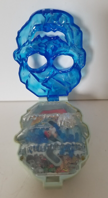 McDonalds Happy Meal Toys 1995 Mighty Max Playset Ice Blue Skull