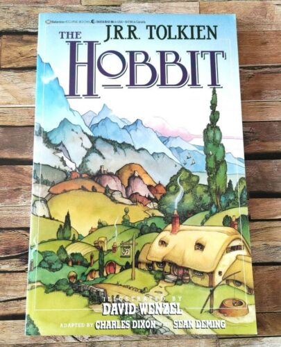 Tolkien le Hobbit roman graphique 1990 anglais - Photo 1/11