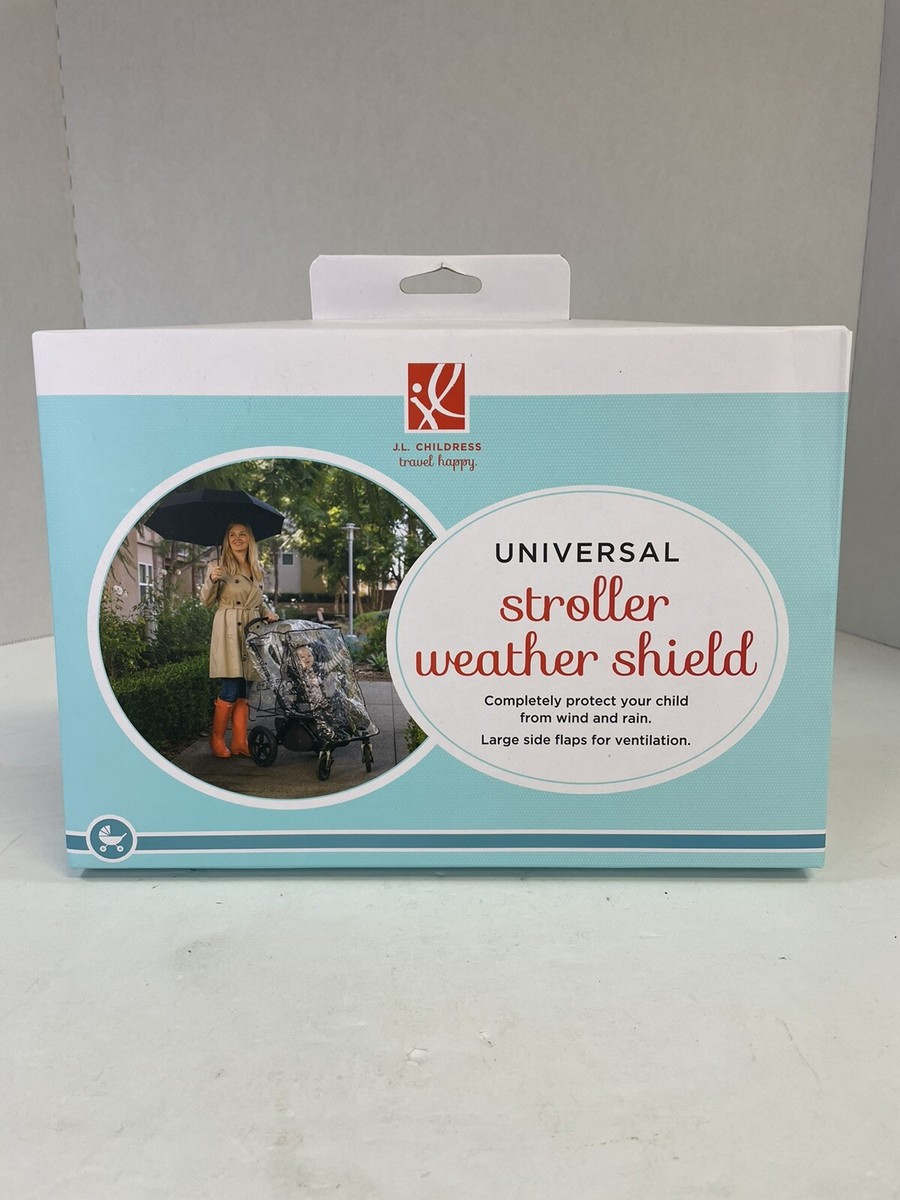 Childress Universal Stroller Weather Shield Clear Rain Cover NEW