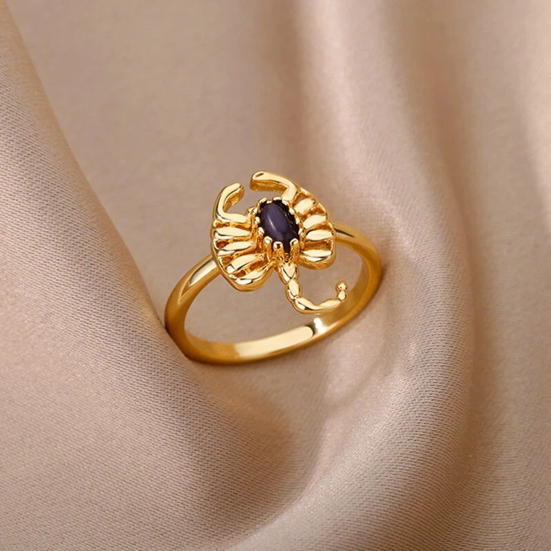 Womens scorpion ring clearance