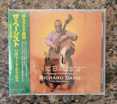 Richard Davis The Bassist Homage To Diversity With John Hicks CD Japanese Import