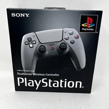 New PlayStation 5 DualSense Wireless Controller Grey 30th Anniversary