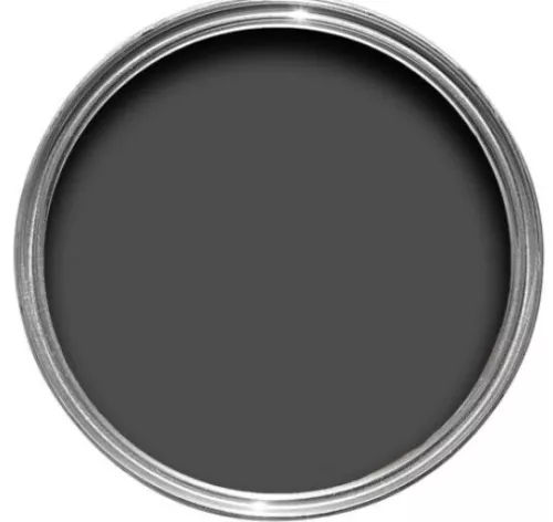 ANTHRACITE GREY SMOOTH MASONRY PAINT 1 LITRE ⭐️UNBRANDED TIN - 1 COAT