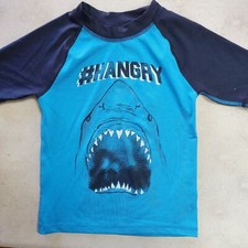 Place Sports Boys Short Sleeve Quick Dri Shirt, Blue , S- 5/6